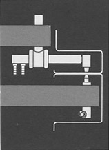 Figure 3: A universal holder (economical because it adjusts to many jobs) over a close-coupled holder.