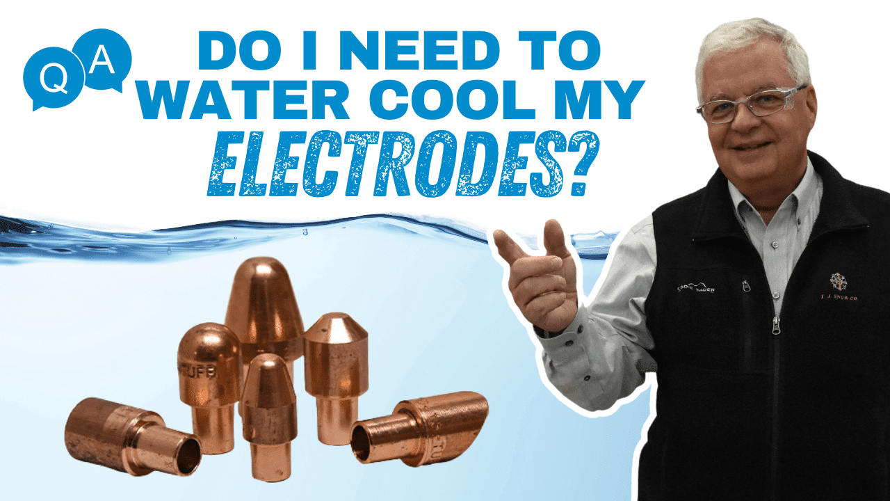 do i need to water cool electrodes