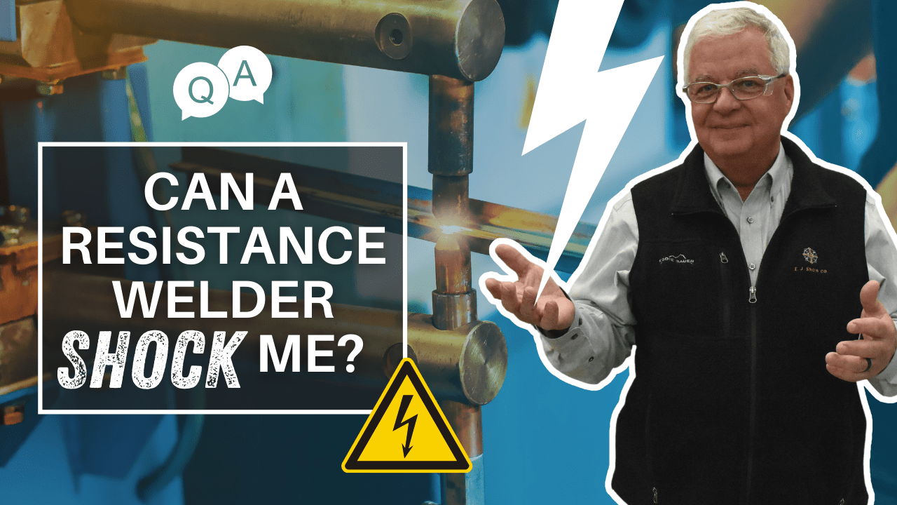 can resistance welder shock me